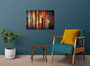 Wallity Cuadro Decorativo de Cristal Templado Multicolor 50 x 70 cm